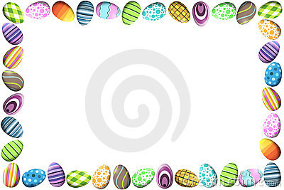 Easter Egg Border