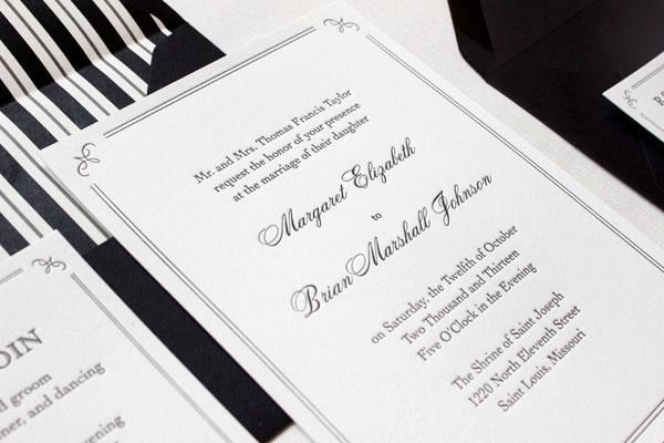 Elegant Font for Formal Wedding Invitations