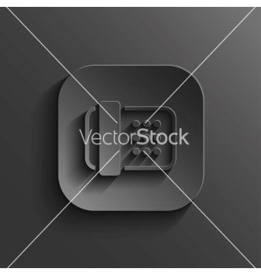 Fax Machine Icon Vector