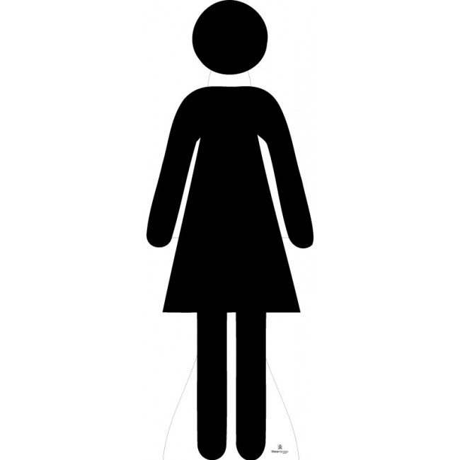 Female Silhouette Icon