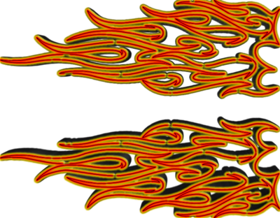Flames PSD Flames PSD