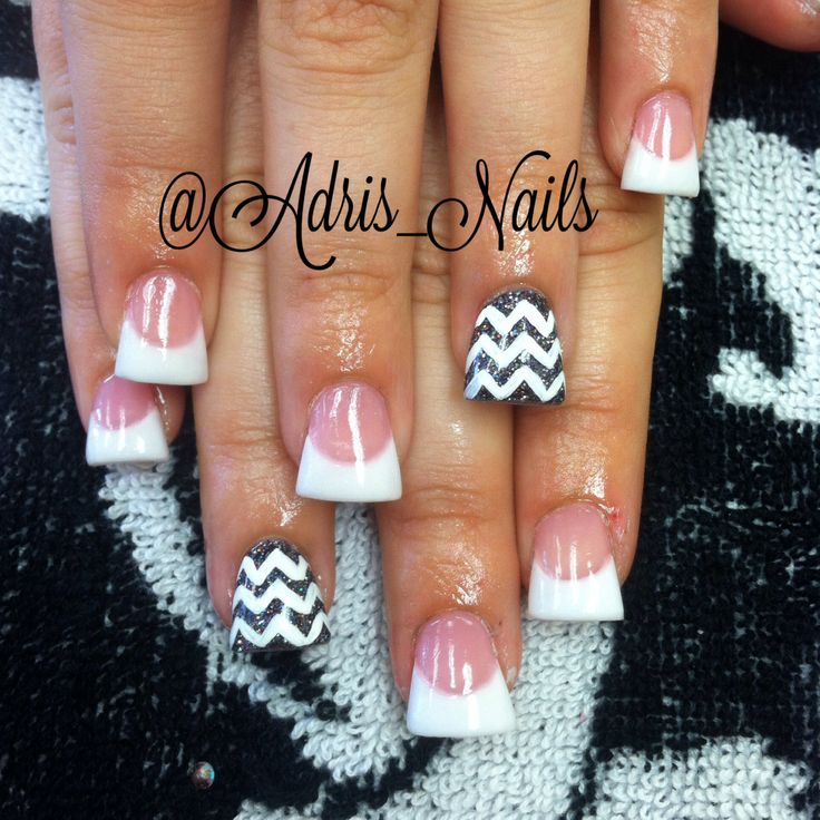 Flared Acrylic Nails