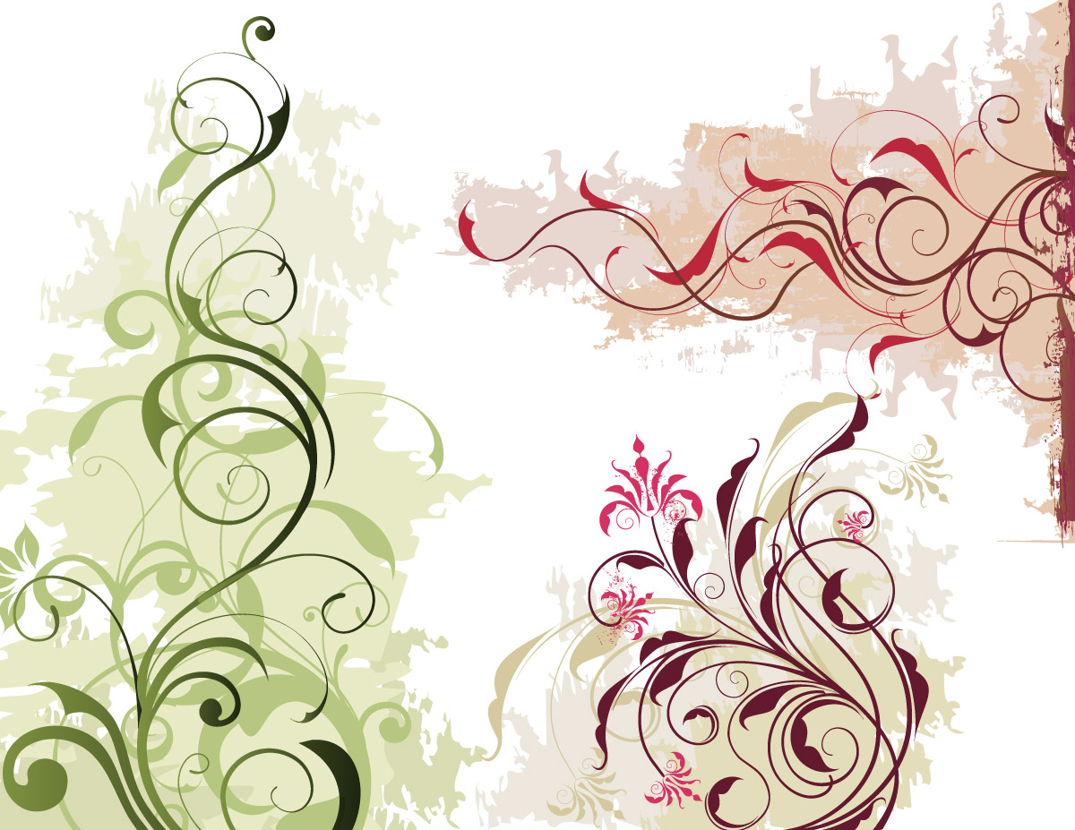 17 Vector Floral Ornament Images