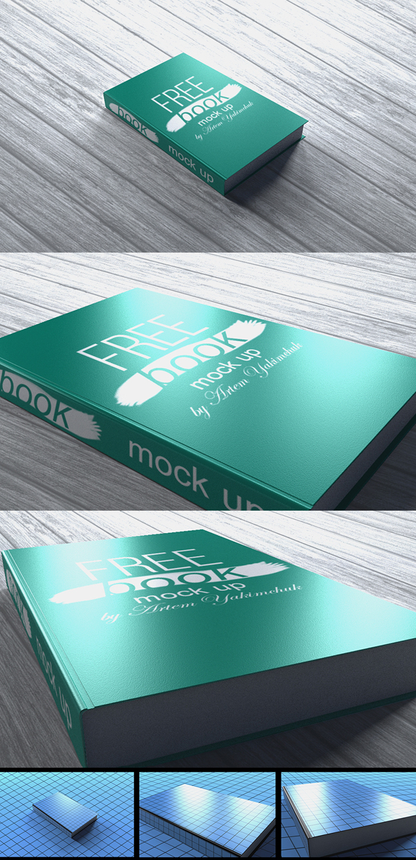 Free Book Mockup PSD Free Book Mockup PSD