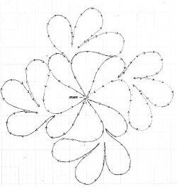 Free Continuous Line Quilting Patterns Template