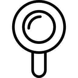 Free Magnifying Glass Outline
