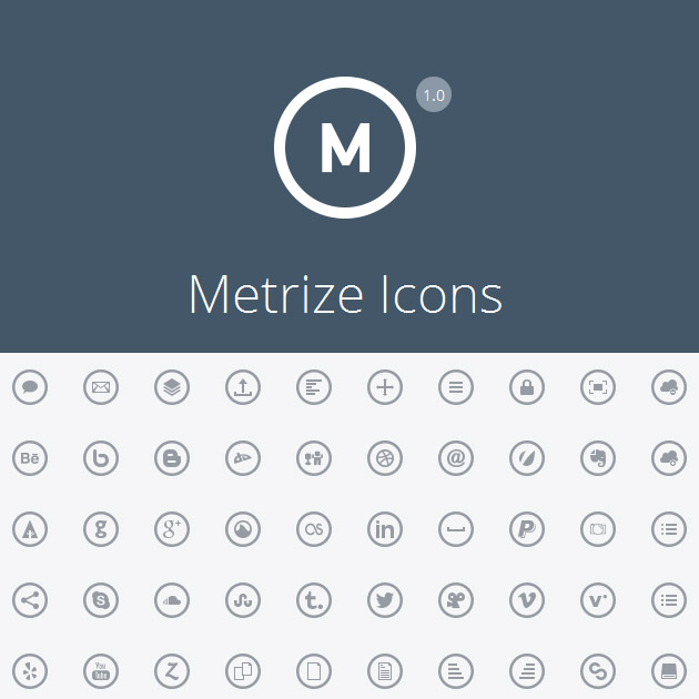 Free Metro Style Icons