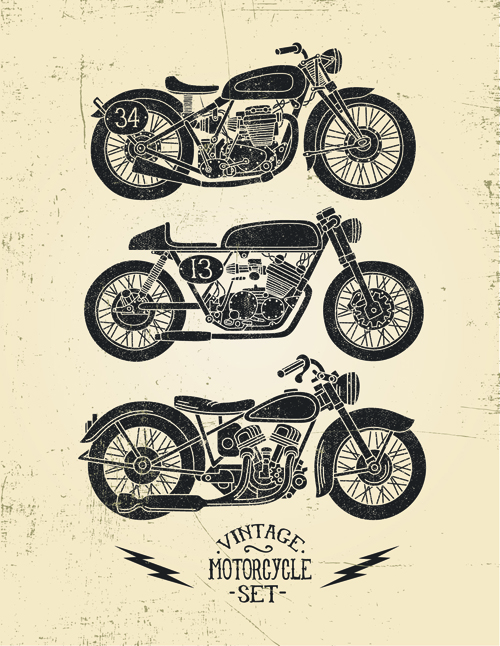 Free Motorcycle Vector Graphics