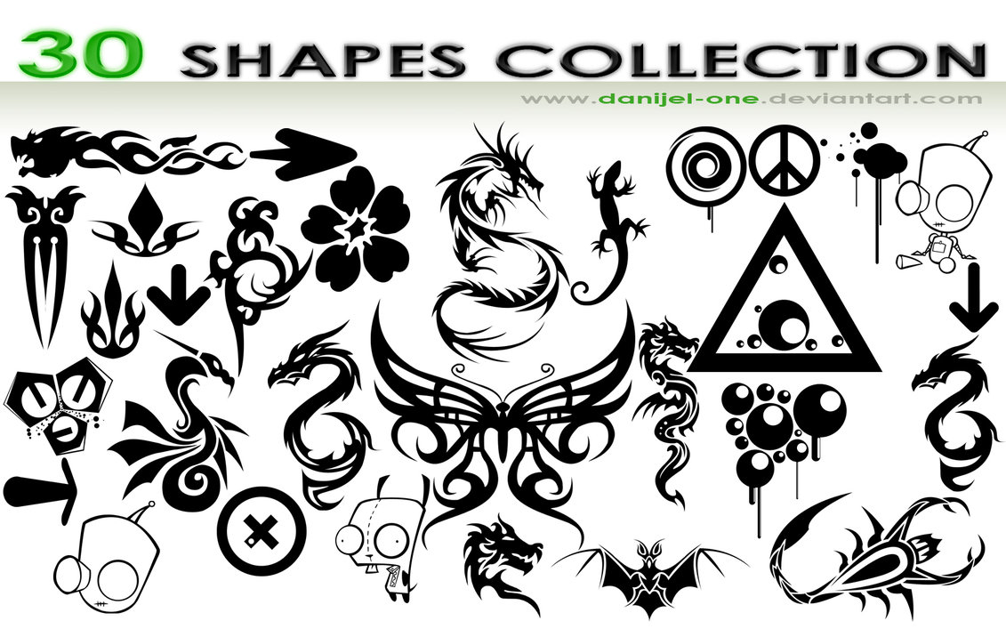 Free Photoshop Shapes Free Photoshop Shapes
