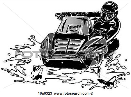 Free Snowmobile Clip Art