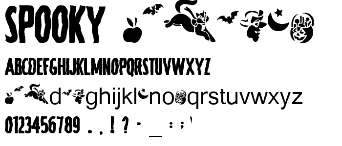 Free Spooky Halloween Fonts