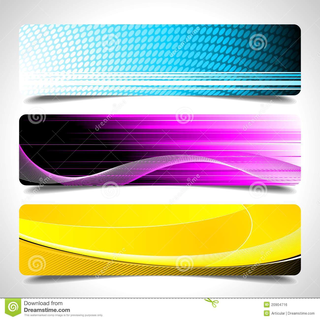 Free Vector Abstract Banners