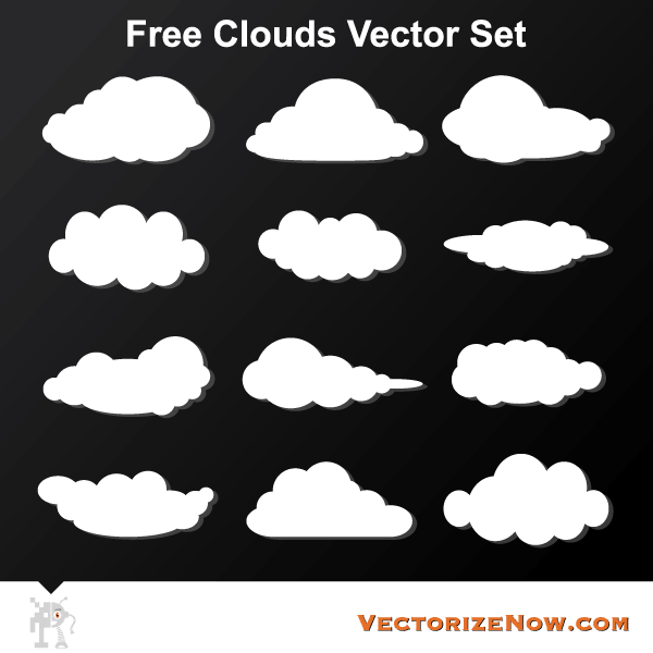 Free Vector Cloud Graphics