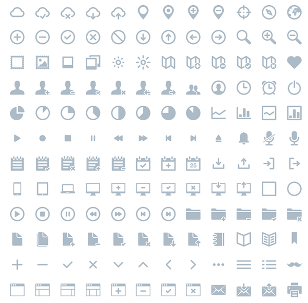 Free Vector Icons Set