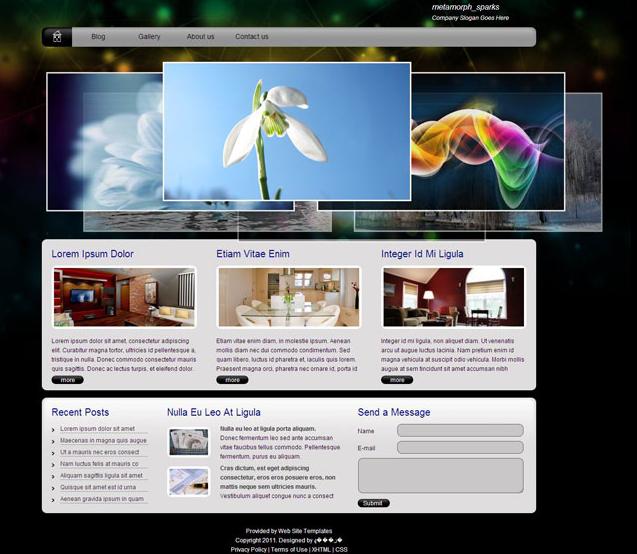 Graphic Design Website Template Graphic Design Website Template