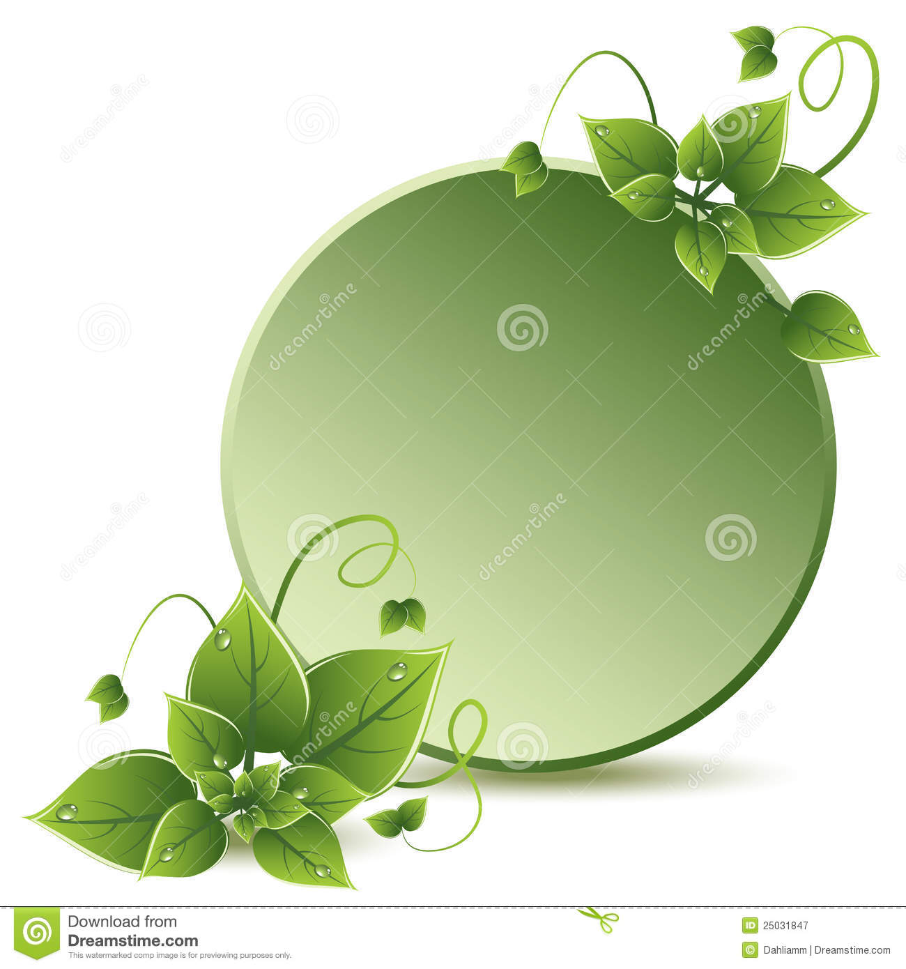 Green Leaf Vector