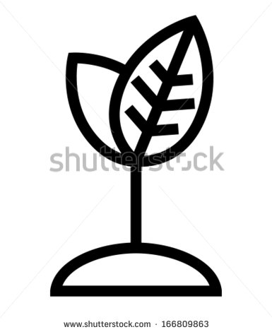 Growing Plant Vector Icon Free