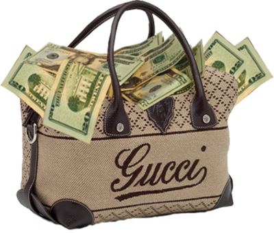 17 Gucci Bags With Money PSD Images