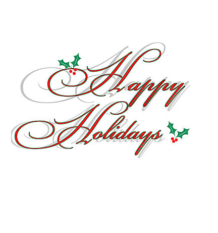Happy Holidays Signature Happy Holidays Signature