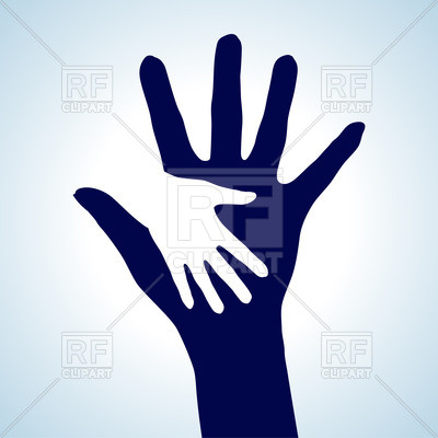 Helping Hands Vector Icon Free Helping Hands Vector Icon Free