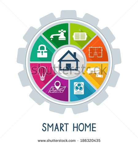 Home Automation Vector Icons Home Automation Vector Icons
