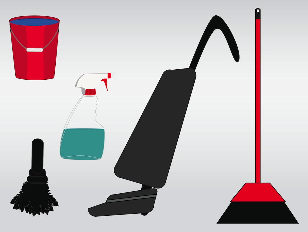 House Cleaning Vector