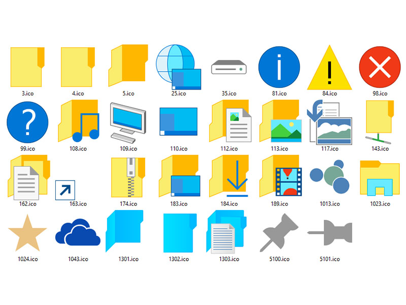 Icon Pack Windows 10
