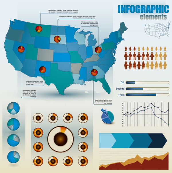 Infographic Design Elements Vector