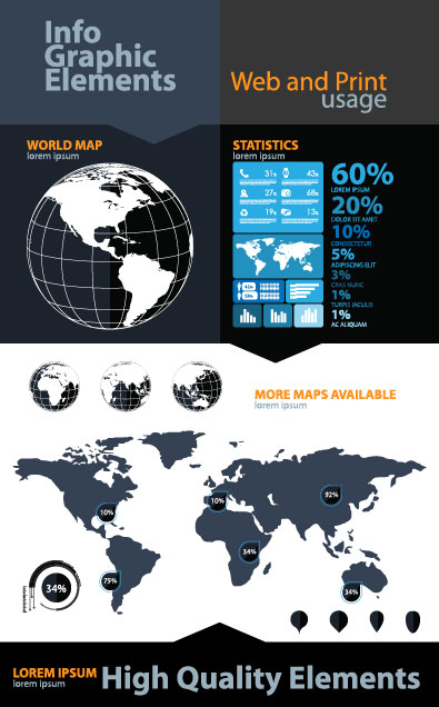 Infographic Design Elements Vector