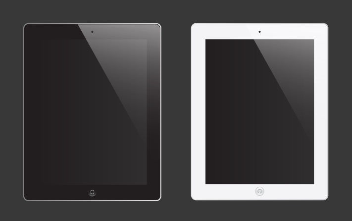 iPad Vector Template iPad Vector Template