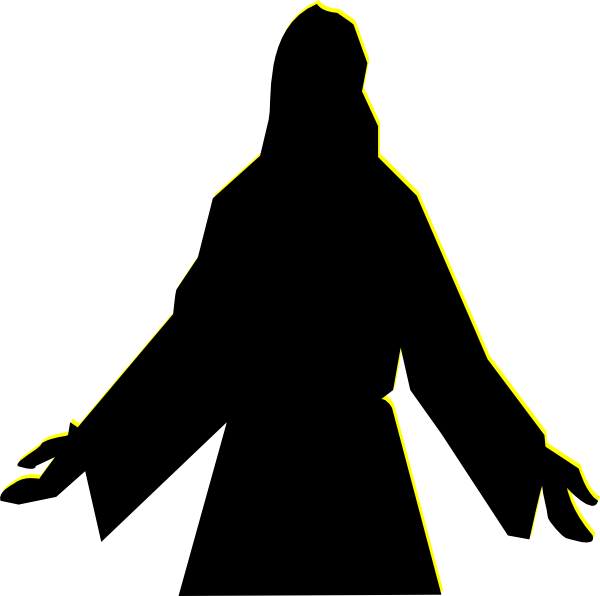 Jesus Christ Silhouette Clip Art