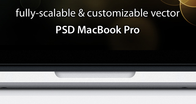 MacBook Pro Retina Mockups Psd Free Template