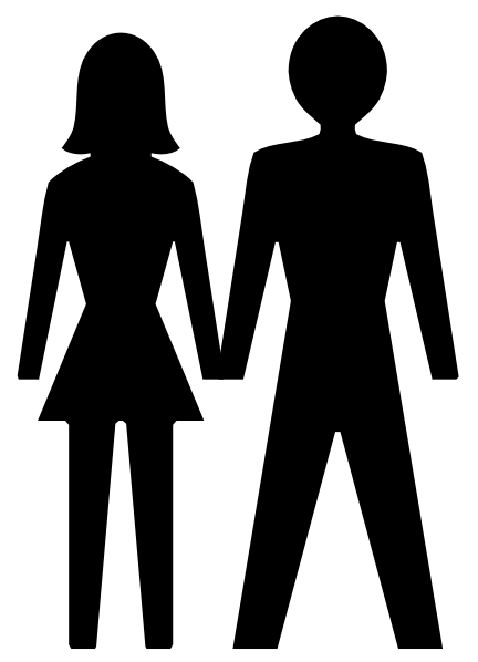 Man and Woman Clip Art