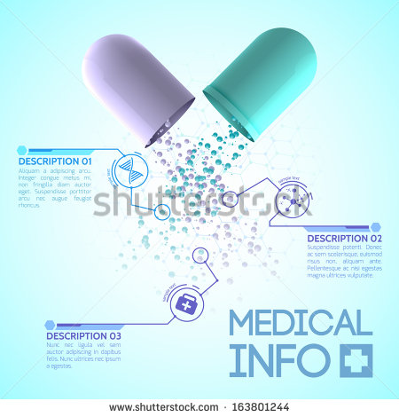 Medical Background Design Stock