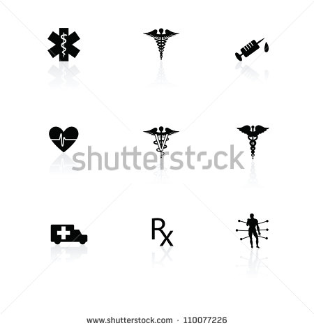 Medical Clip Art Black and White