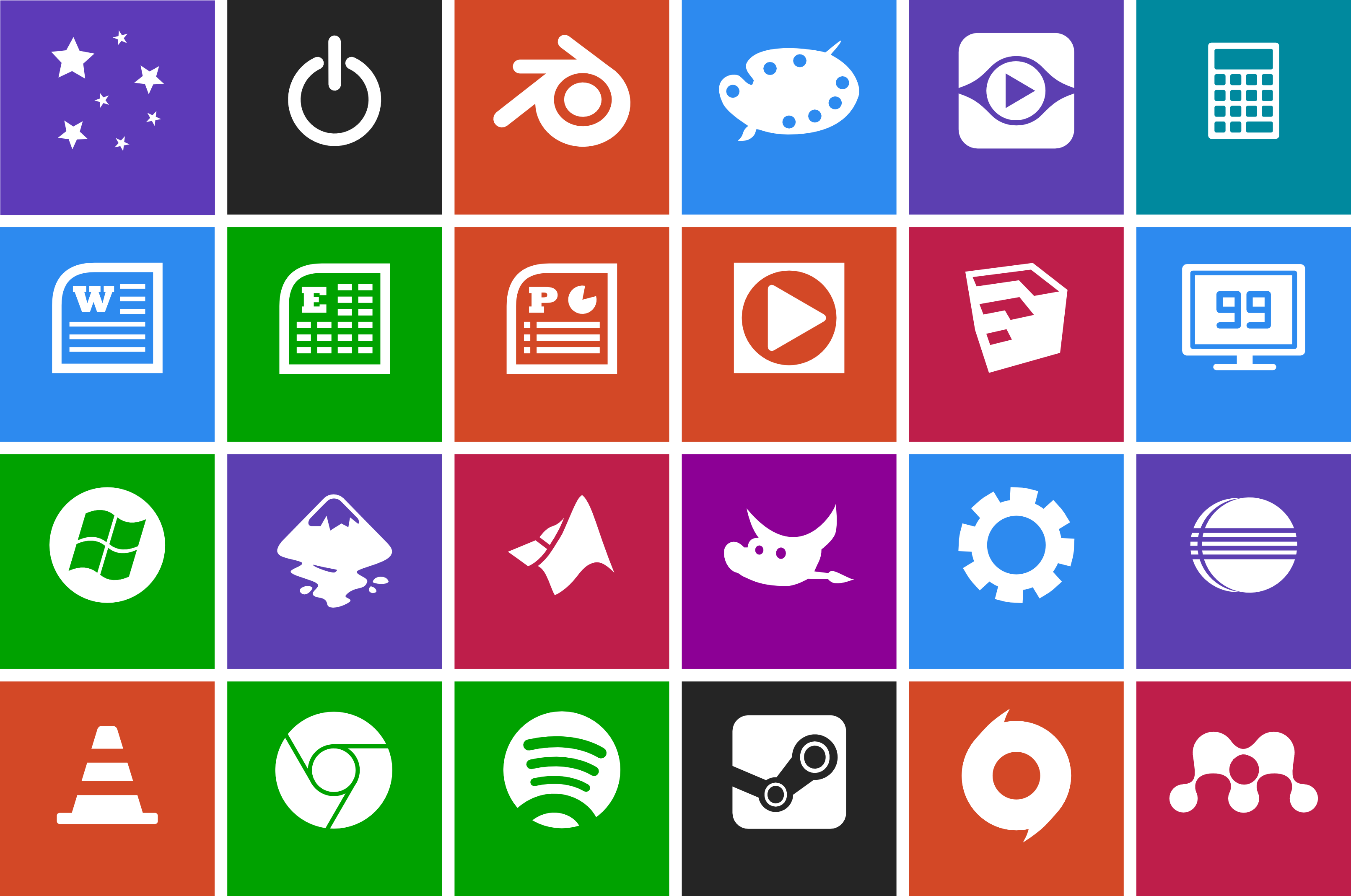 17 Metro Themed Icons Images