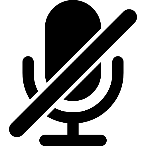 Microphone Mute Icon