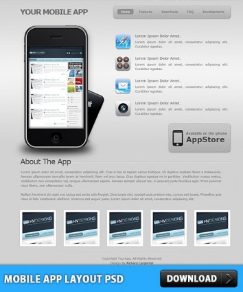 Mobile-App Layout Design