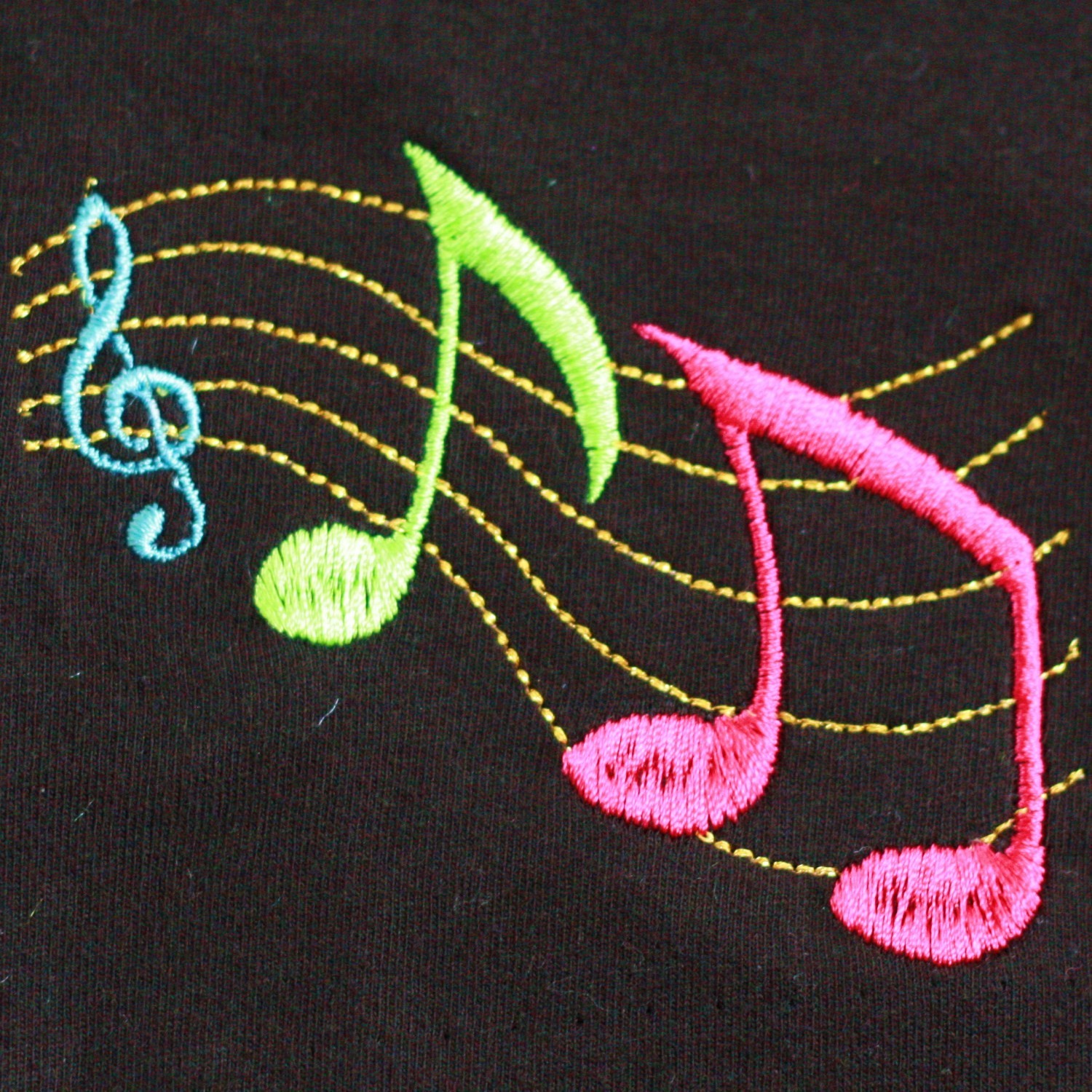 Music Notes Machine Embroidery Designs