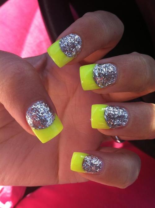 Neon Nail Art Designs