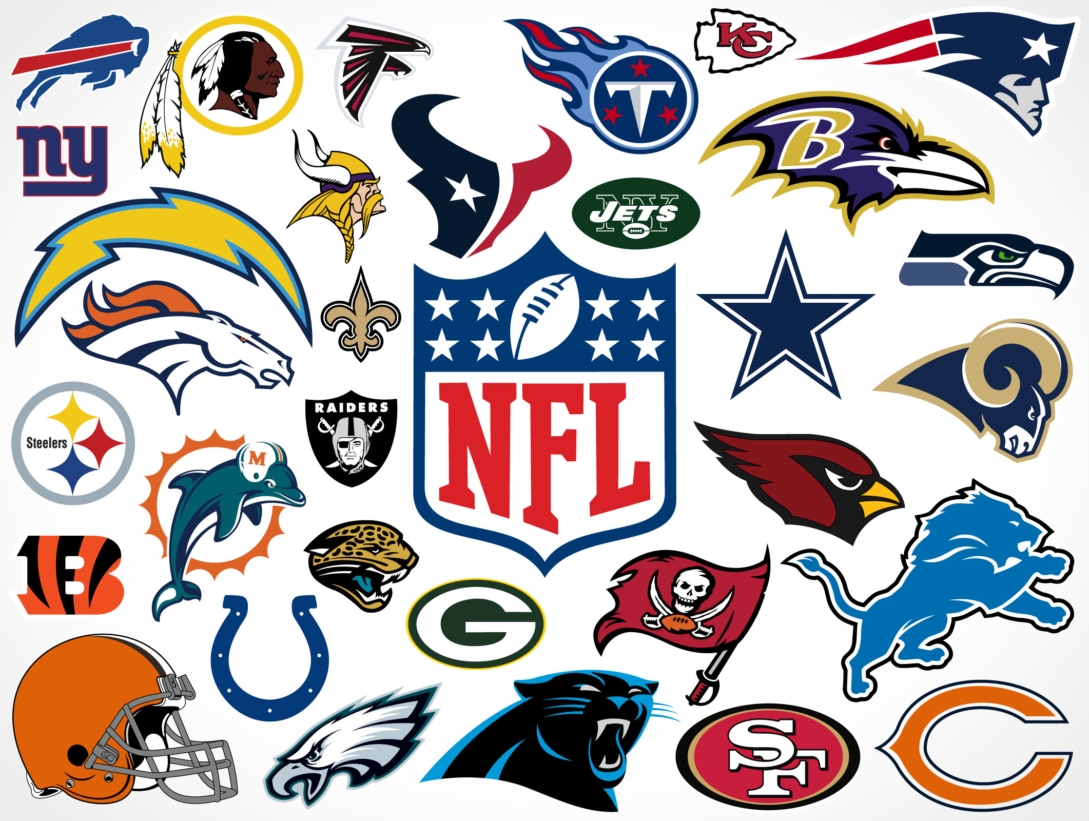 NFL Football Team Logo