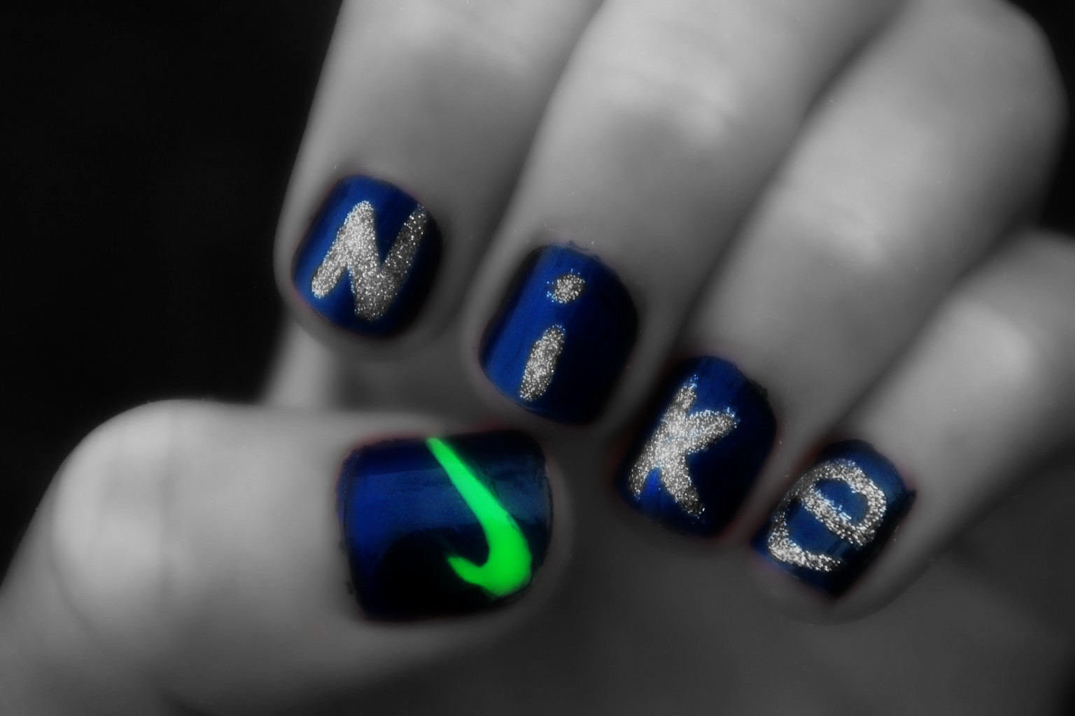 Nike Nail Art