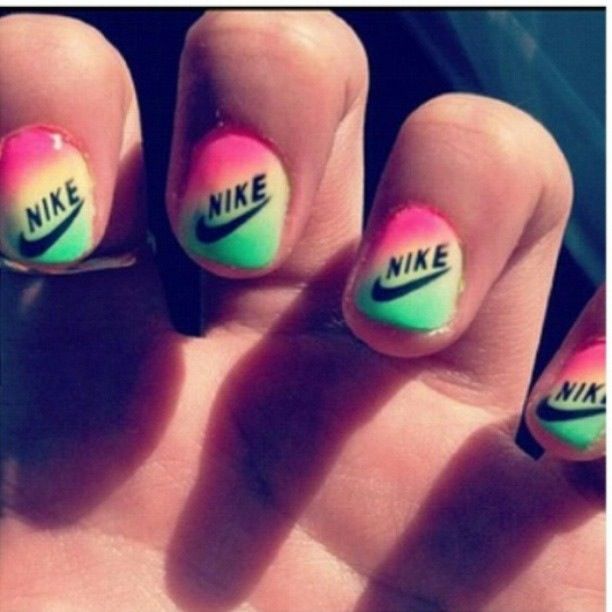 11 Nike Nail Designs Images