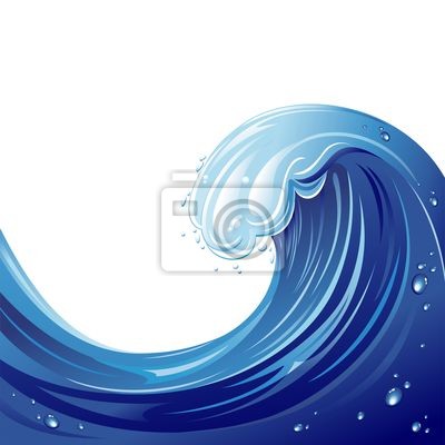 Ocean Wave Vector Ocean Wave Vector