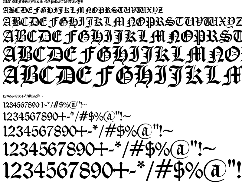 Old English Font Free Download Old English Font Free Download