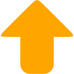 Orange Up Arrow