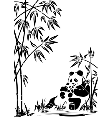 Panda Vector Art