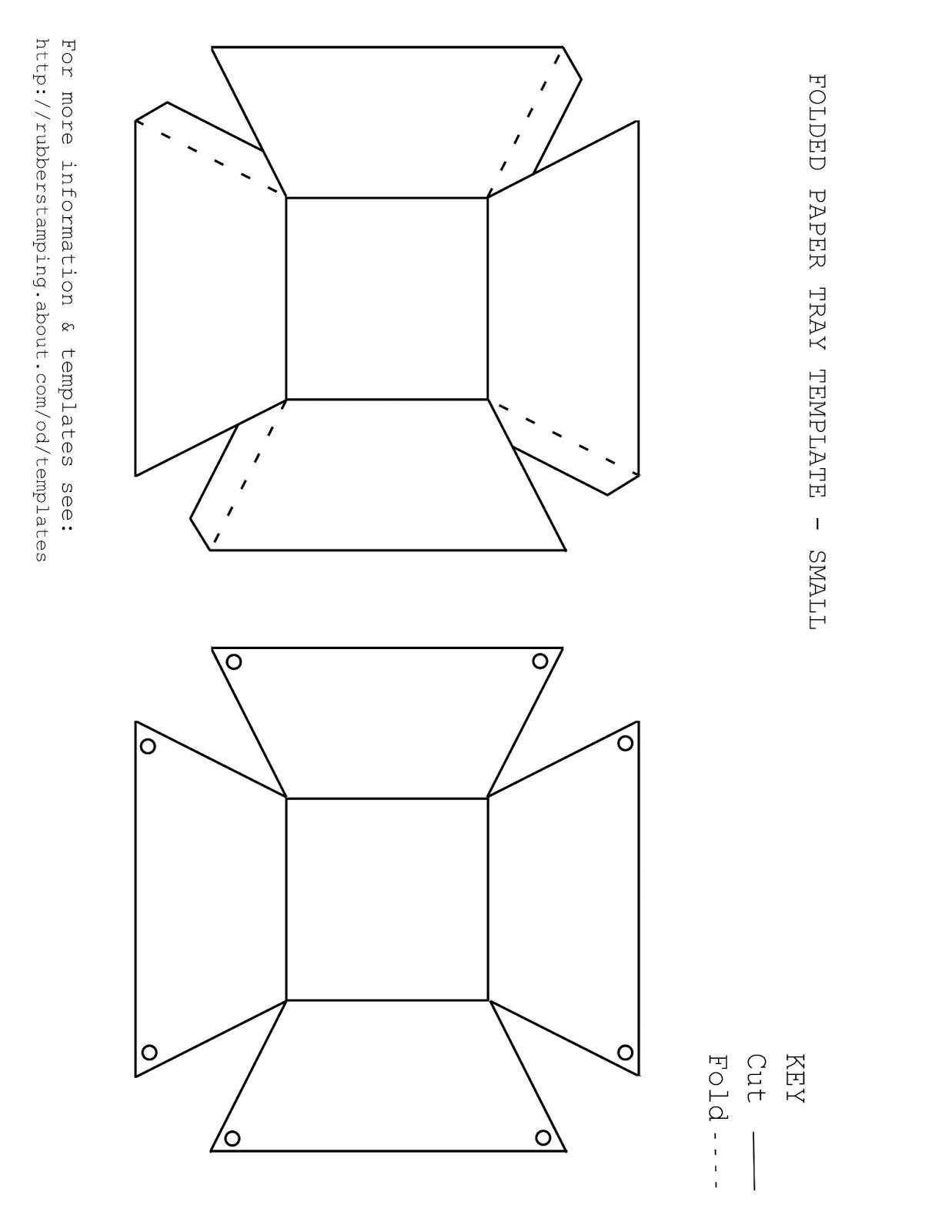 Paper Easter Basket Template Printable