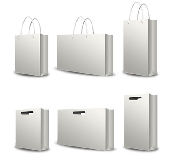 Paper Shopping Bag Template Paper Shopping Bag Template