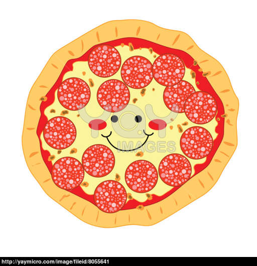 Pepperoni Pizza Clip Art